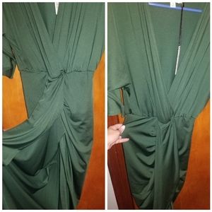 Hunter green dress